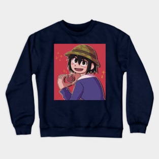 Vaporwave Aesthetic anime girl Crewneck Sweatshirt